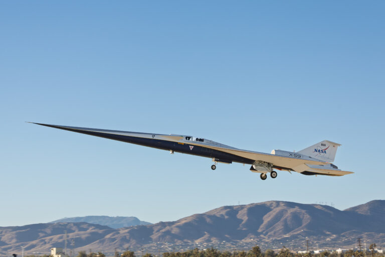 Lockheed Martin and NASA’s X-59 Supersonic Jet Completes Successful First Flight